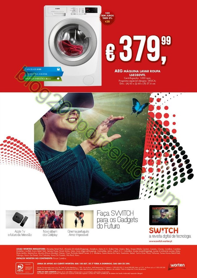 Novo Folheto WORTEN promoções de 13 janeiro a 3 