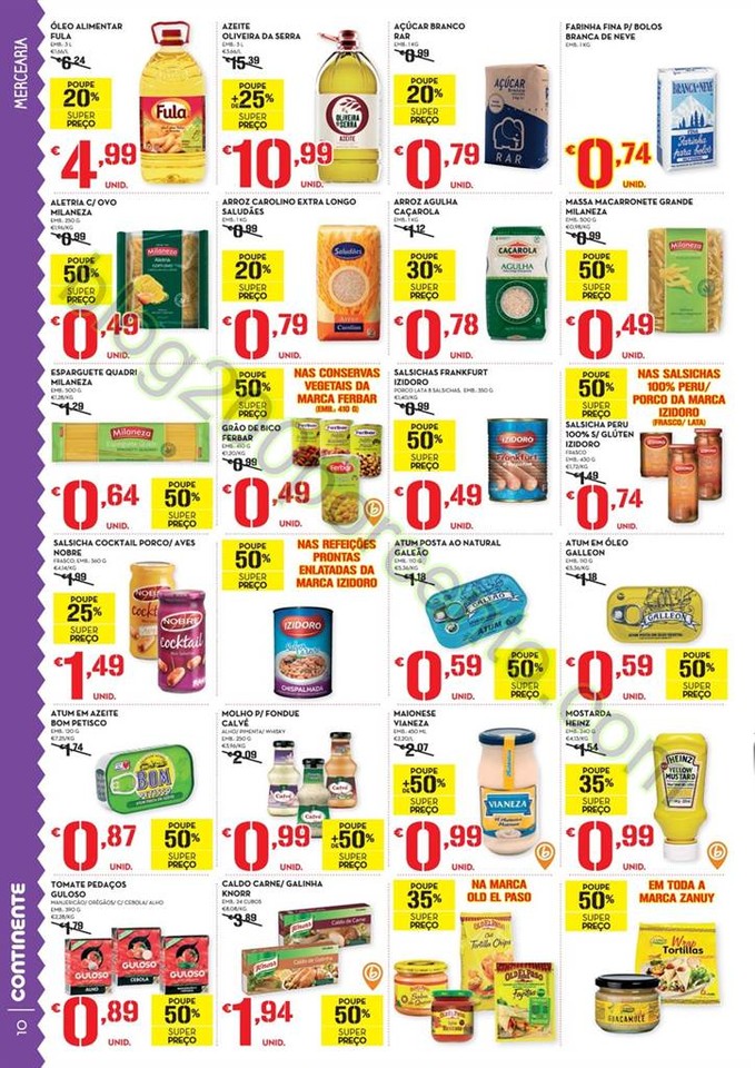 Antevisão Folheto CONTINENTE Promoções de 22 a 