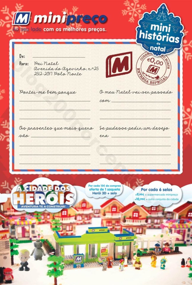 Antevisão Folheto MINIPREÇO Natal promoções de