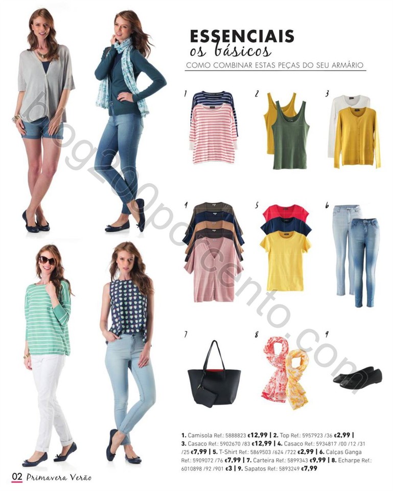 Antevisão Folheto CONTINENTE Primavera - Verão p