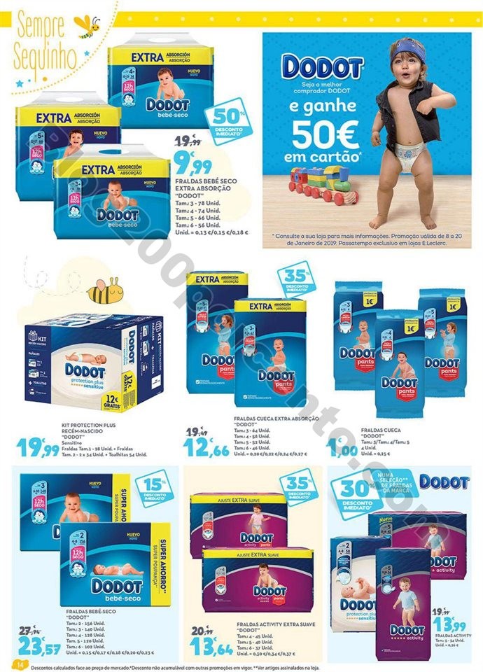 Antevisão Folheto E-LECLERC Feira do Bebé promo