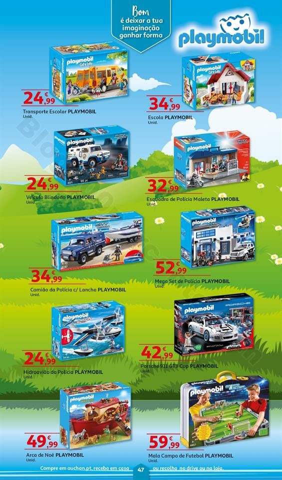 Folheto Brinquedos Natal AUCHAN Promoções de 8 n