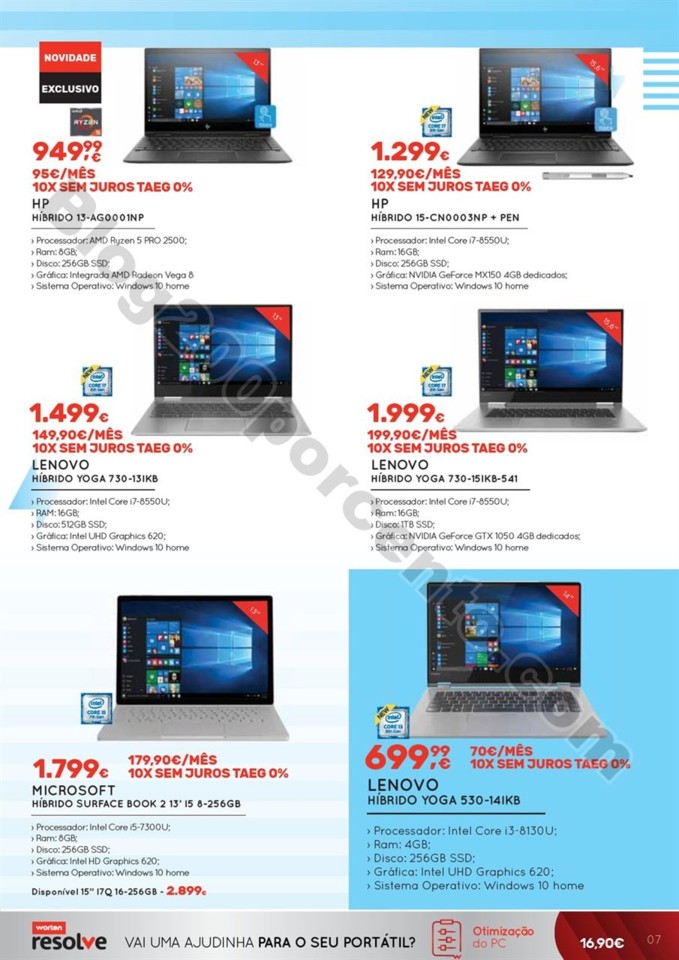 Antevisão Folheto WORTEN Especial promoções de 