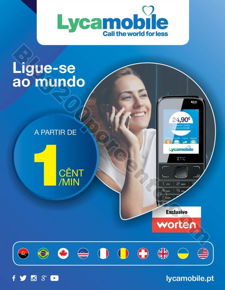 Antevisão Folheto WORTEN mobile promoções de 4 