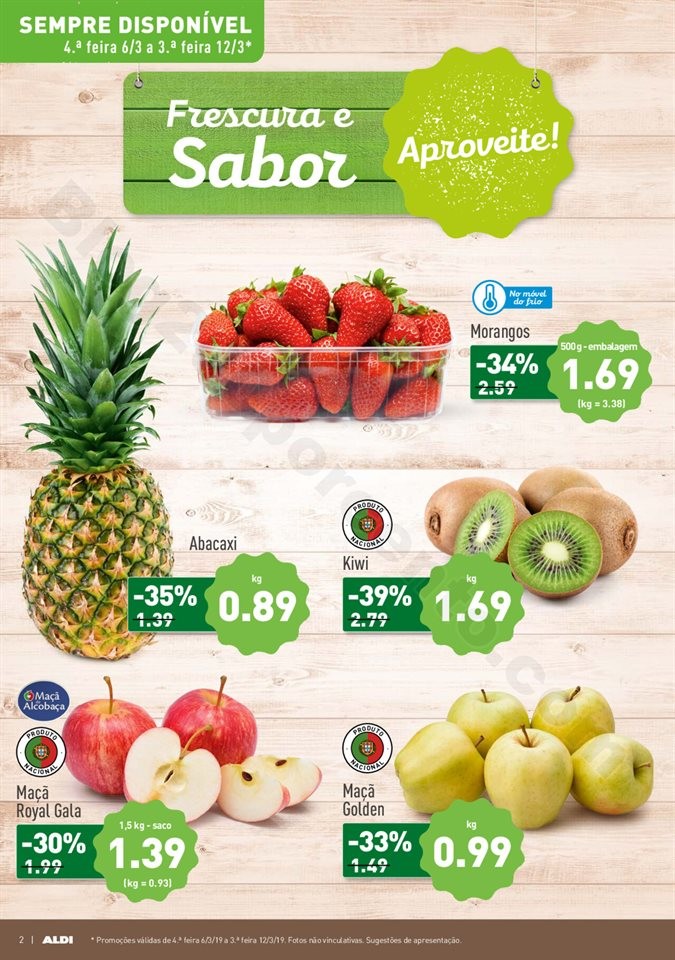 Antevisão Folheto ALDI Promoções a partir de 6 