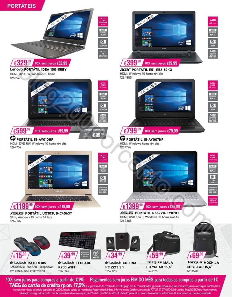 Novo Folheto RADIO POPULAR Regresso às aulas de 2