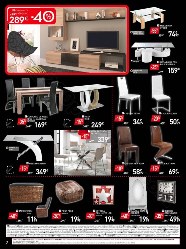 Antevisão Folheto CONFORAMA Black Days promoçõe