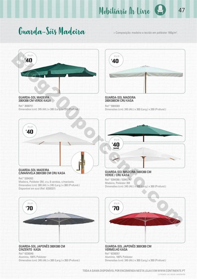 Antevisão Catálogo CONTINENTE Ar livre de 8 maio