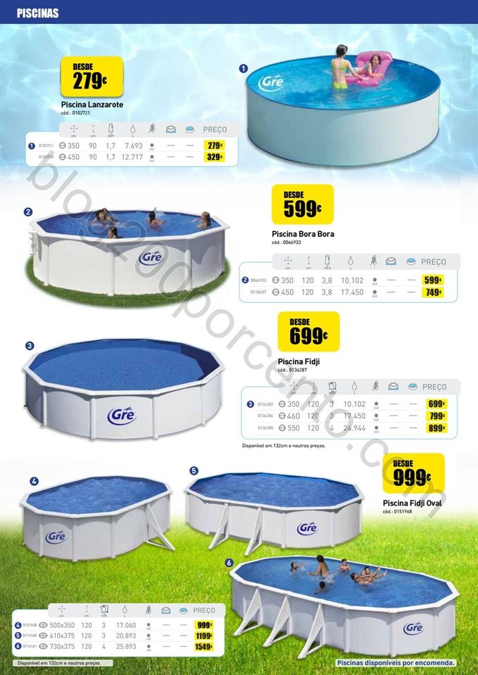 Antevisão Folheto AGRILOJA Piscinas de 1 junho a 