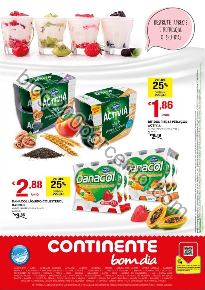 Novo Folheto CONTINENTE Especial Iogurtes de 14 ju