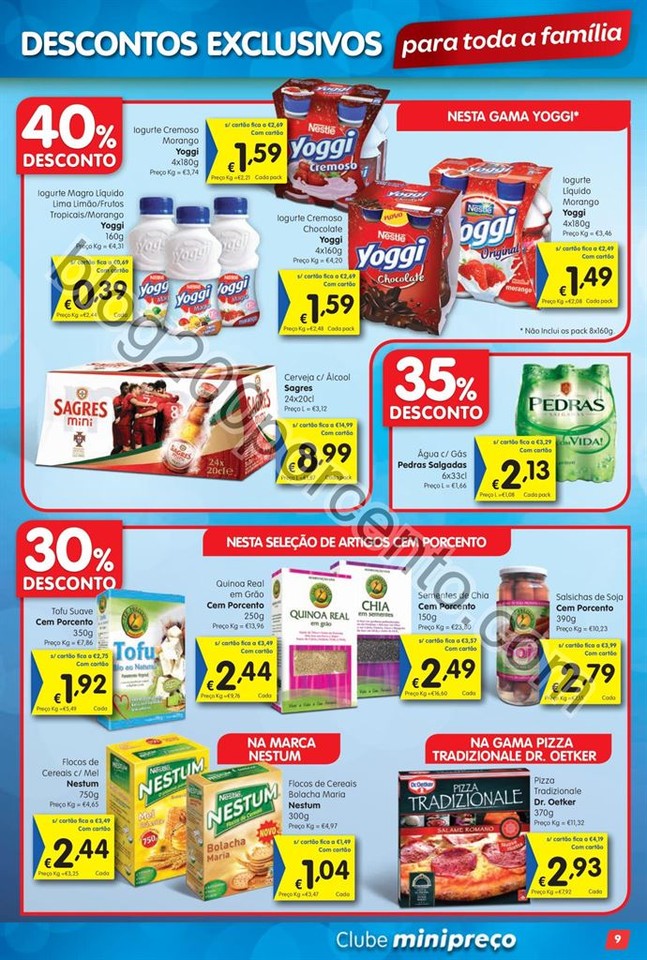 Antevisão Folheto MINIPREÇO Family promoções d