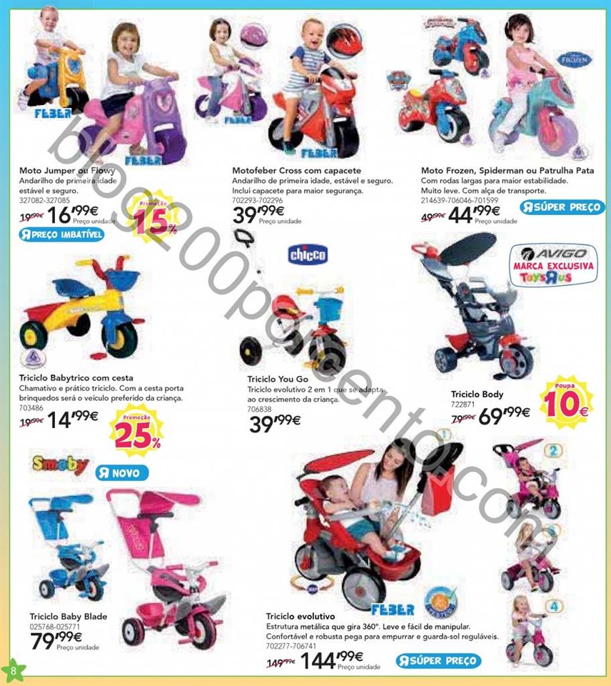 Novo Folheto TOYSRUS Promoções de 9 junho a 3 ju