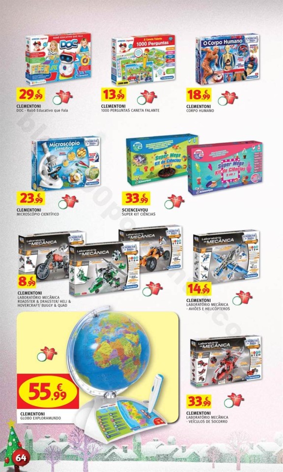Antevisão Folheto JUMBO Brinquedos Natal promoç