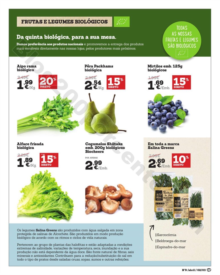 Antevisão Folheto GO NATURAL Promoções de 23 ab