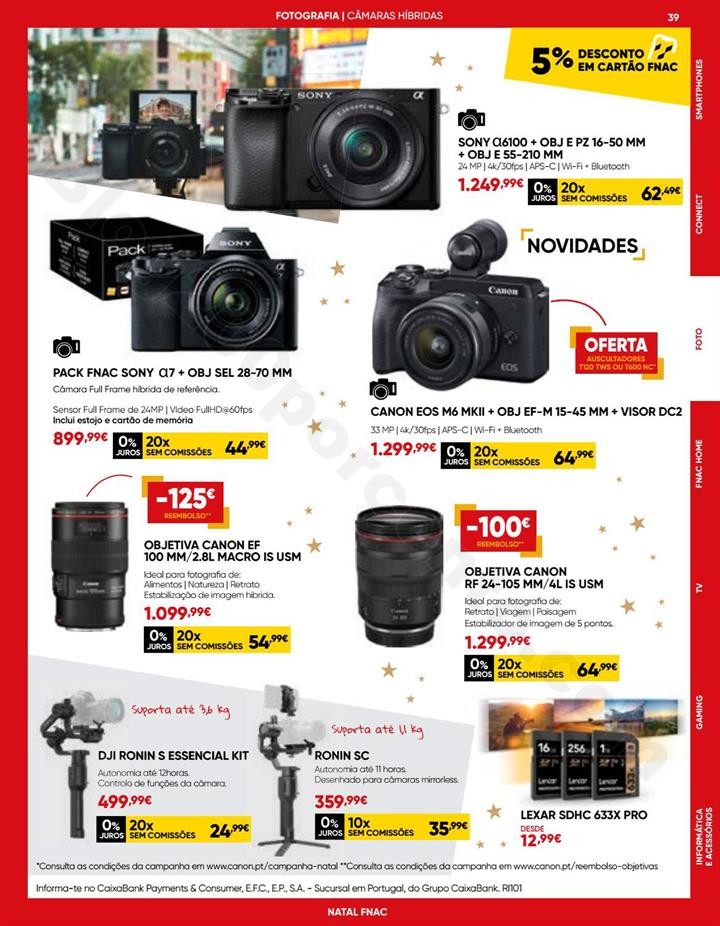 Antevisão Folheto FNAC Natal Tecnologia Promoçõ