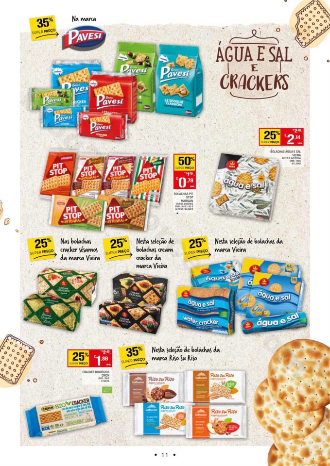 Antevisão Folheto CONTINENTE Biscoitos e Bolachas