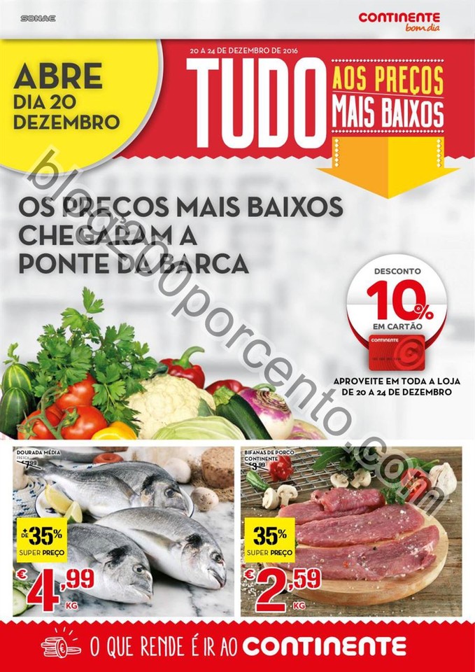 Novo Folheto CONTINENTE Aberturas Ponte da Barca d