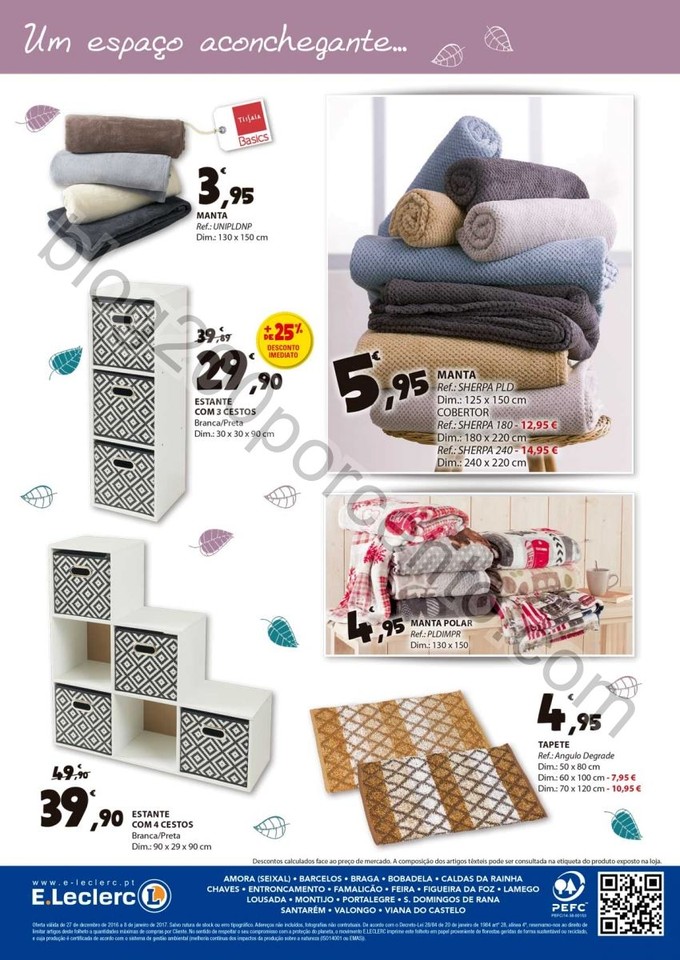Novo Folheto E-LECLERC Casa promoções até 8 jan