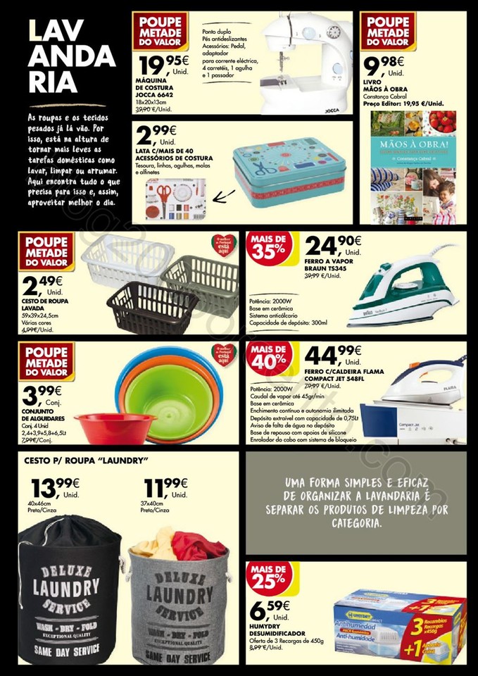 Novo Folheto PINGO DOCE Promoções Bazar - Casa a