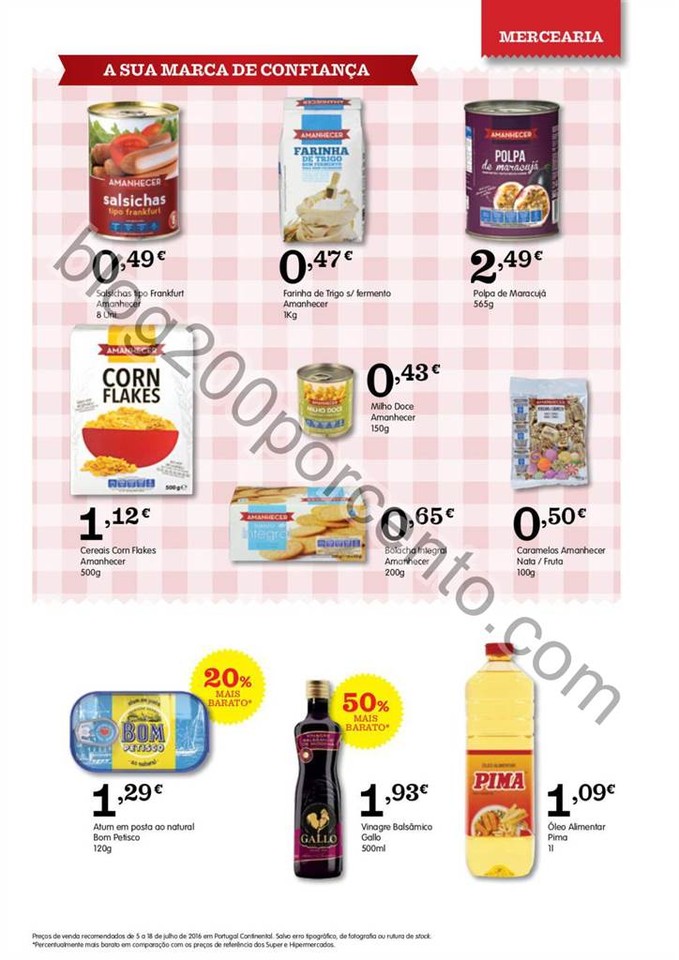 Antevisão Folheto AMANHECER Promoções de 5 a 18