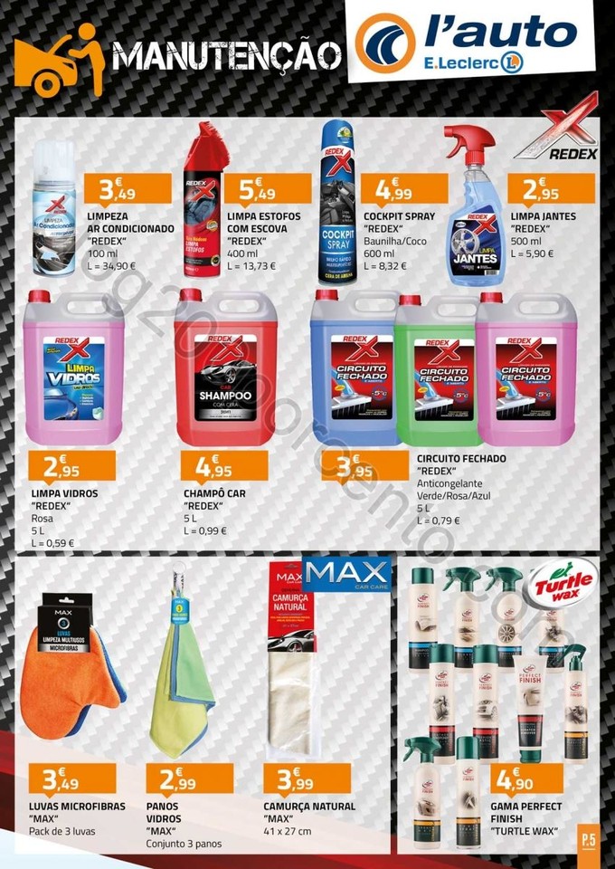 Antevisão Folheto E-LECLERC Auto promoções de 3