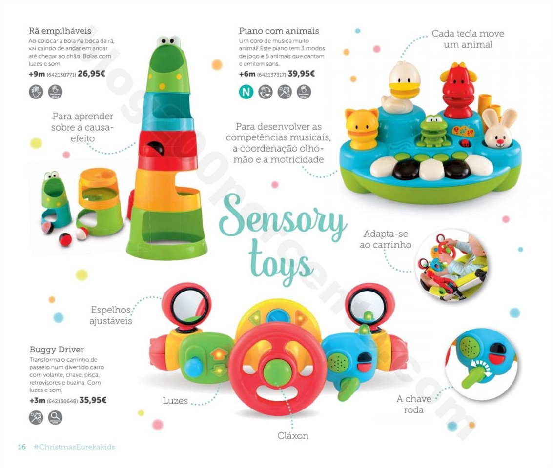 Antevisão Folheto Brinquedos EUREKAKIDS Natal 201