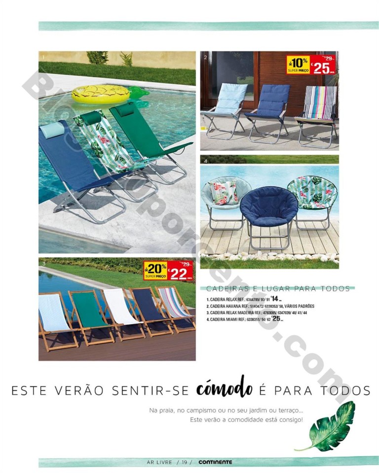 Antevisão Folheto CONTINENTE Ar livre Promoções