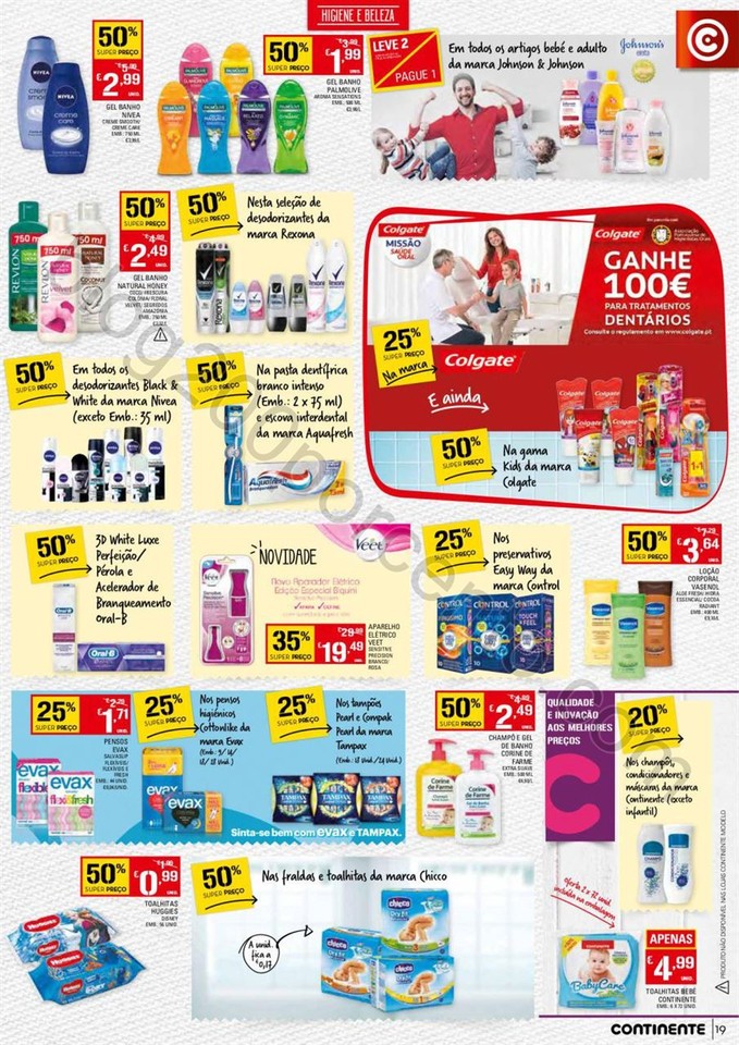 Antevisão Folheto CONTINENTE promoções de 14 a 