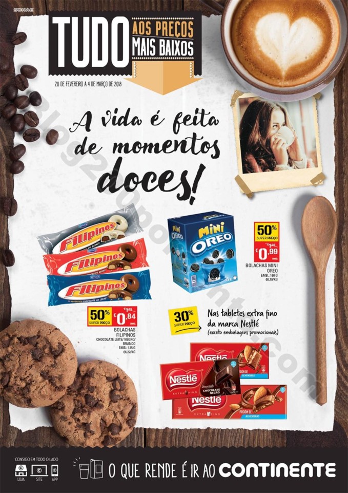 Antevisão Folheto CONTINENTE Doce Promoções a p