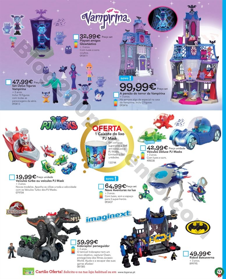 Antevisão Catálogo Natal TOYSRUS Promoções de 