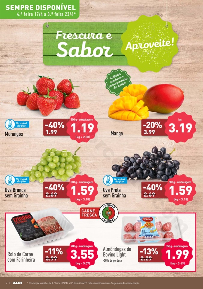 Antevisão Folheto ALDI Promoções a partir de 17