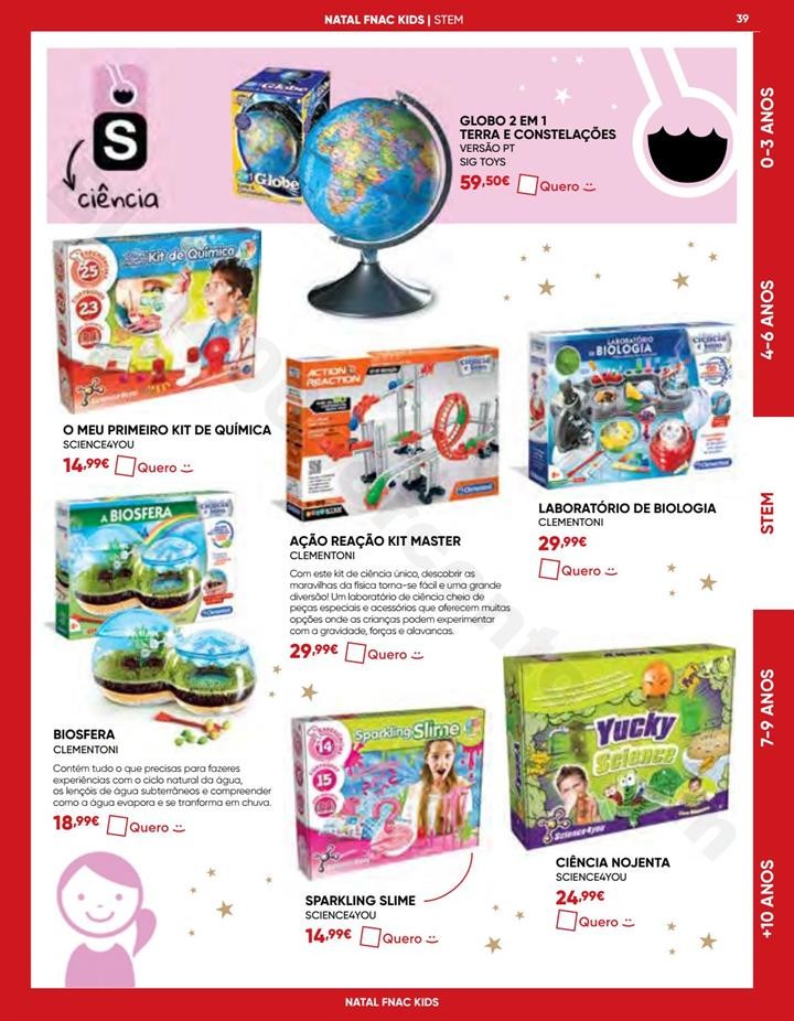 Antevisão Folheto Natal FNAC Kids promoções at