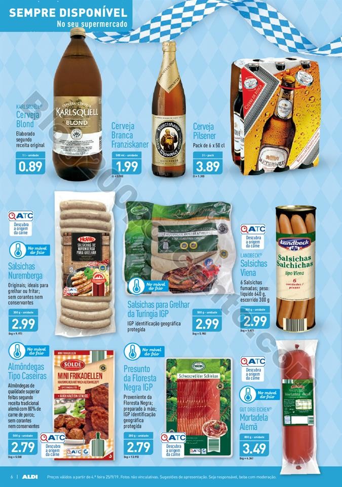 Antevisão Folheto ALDI Promoções a partir de 25