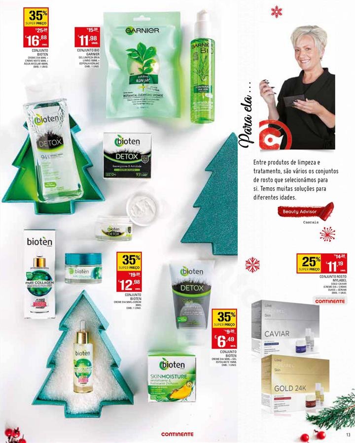 Natal em beleza CONTINENTE 29 outubro a 15 novembr