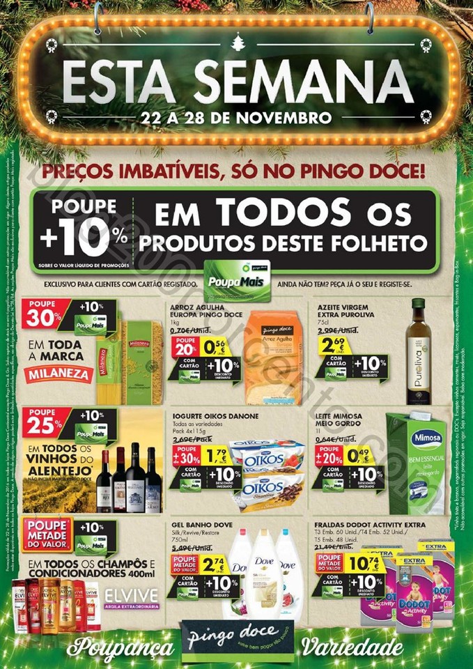 Antevisão Folheto PINGO DOCE Promoções de 22 a 