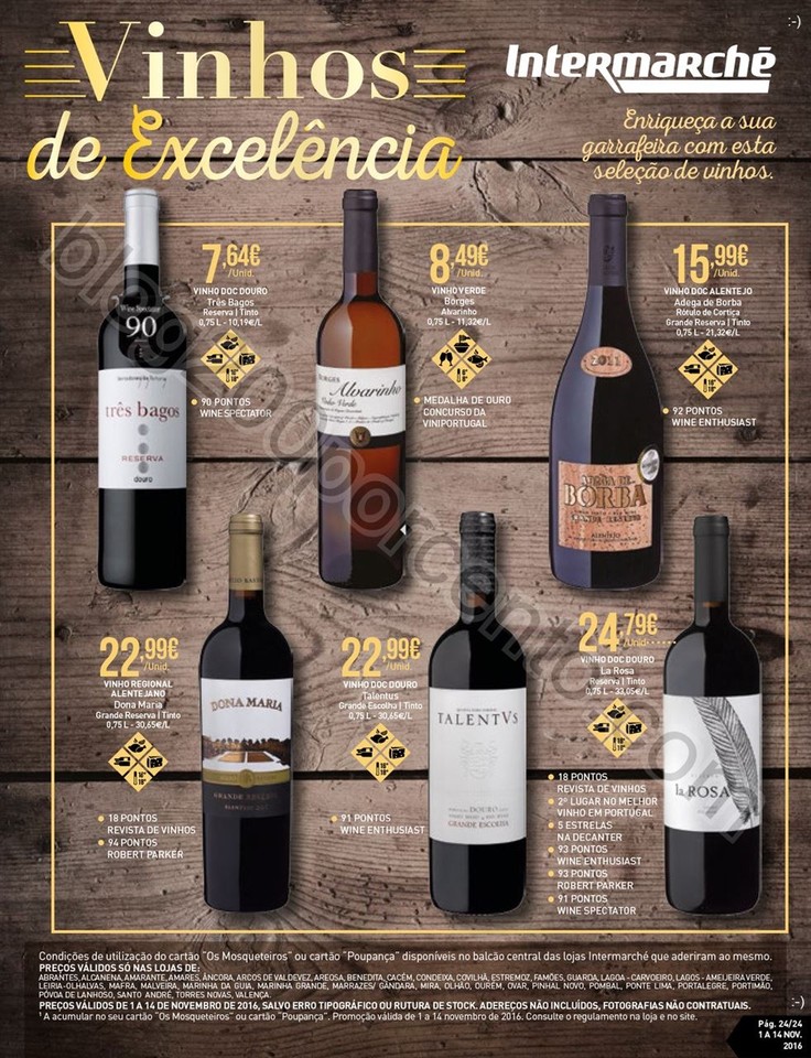 Antevisão Folheto INTERMARCHÉ Vinhos promoções