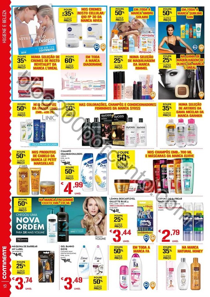 Antevisão Folheto CONTINENTE Promoções de 5 a 1