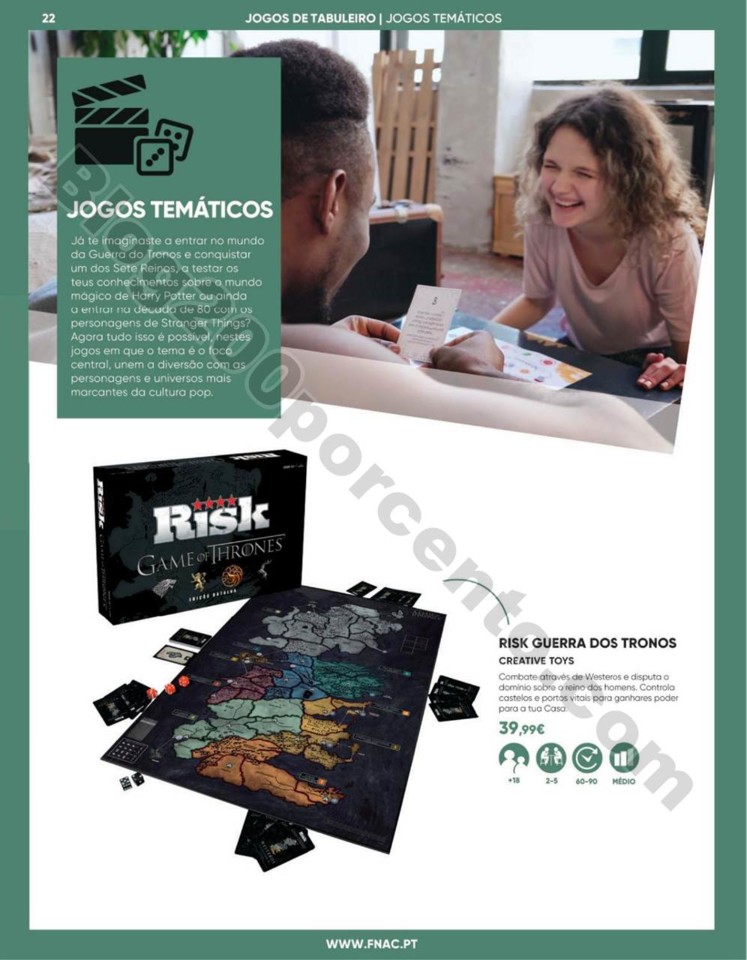 Antevisão Folheto FNAC Especial jogos tabuleiro p