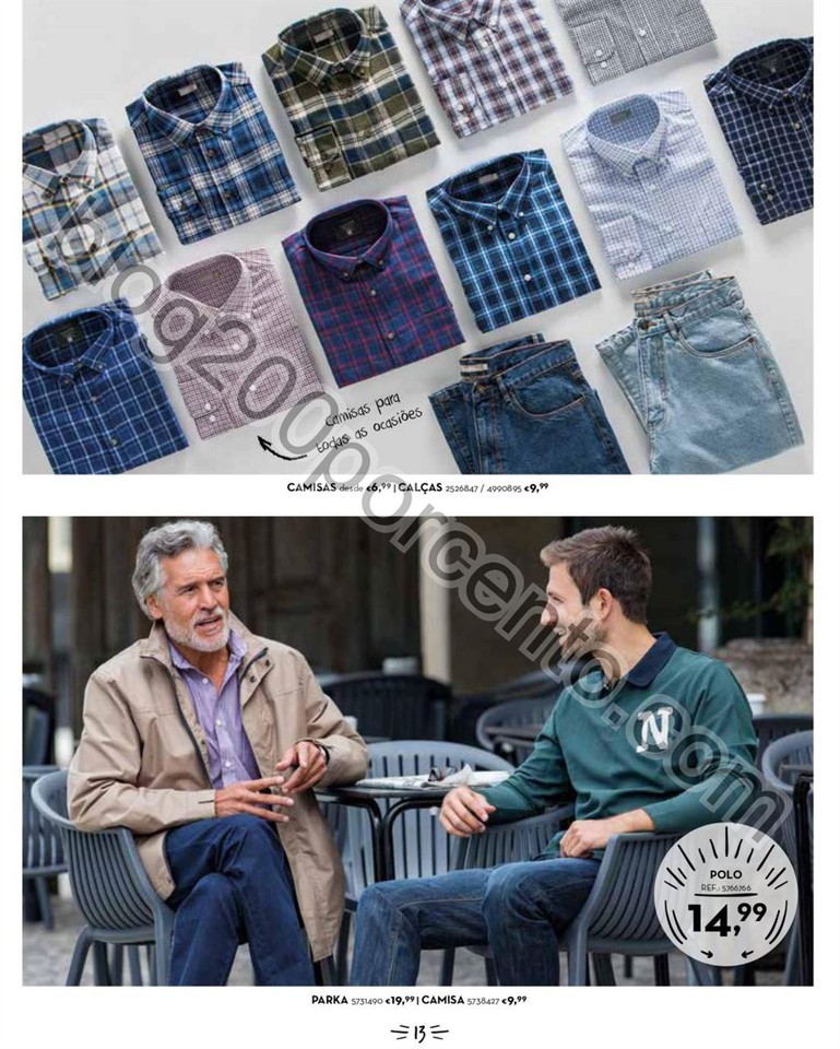 Novo Folheto CONTINENTE Moda Outono - Inverno prom