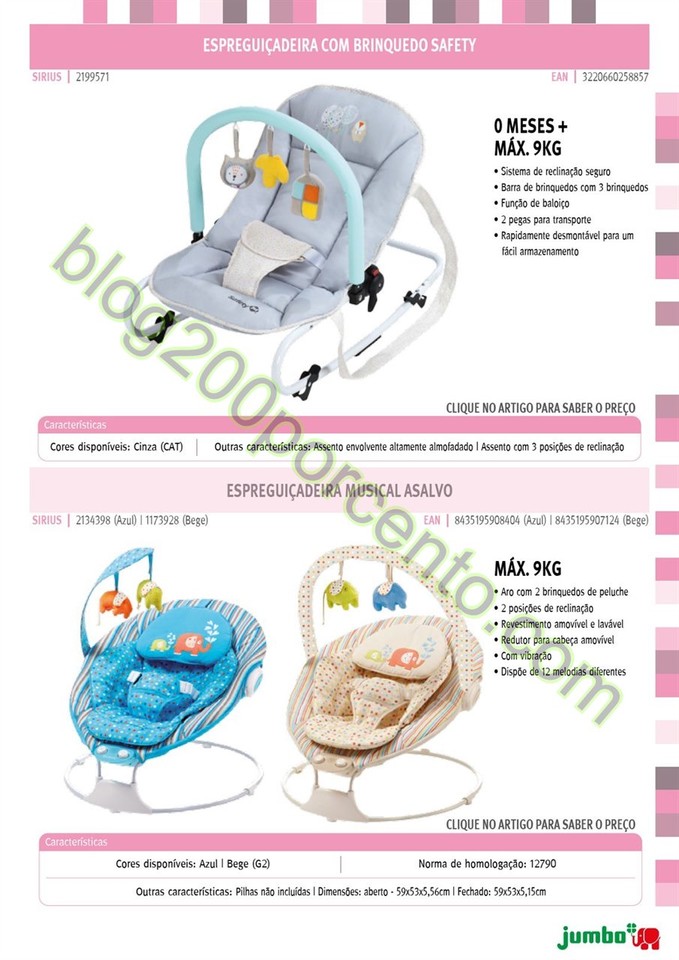 Novo Catálogo JUMBO Puericultura de 19 janeiro a 