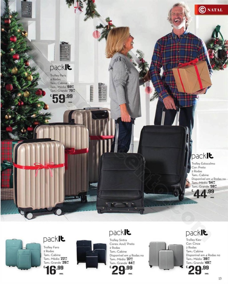 Antevisão Folheto NATAL Modelo decoração Natal 