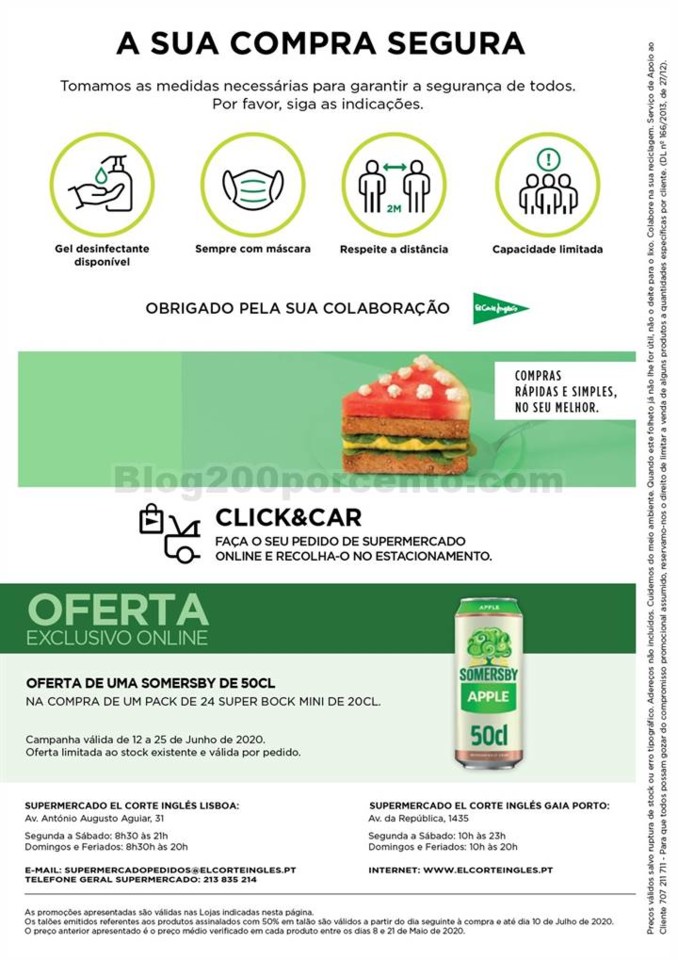 Antevisão Folheto EL CORTE INGLÉS Promoções de