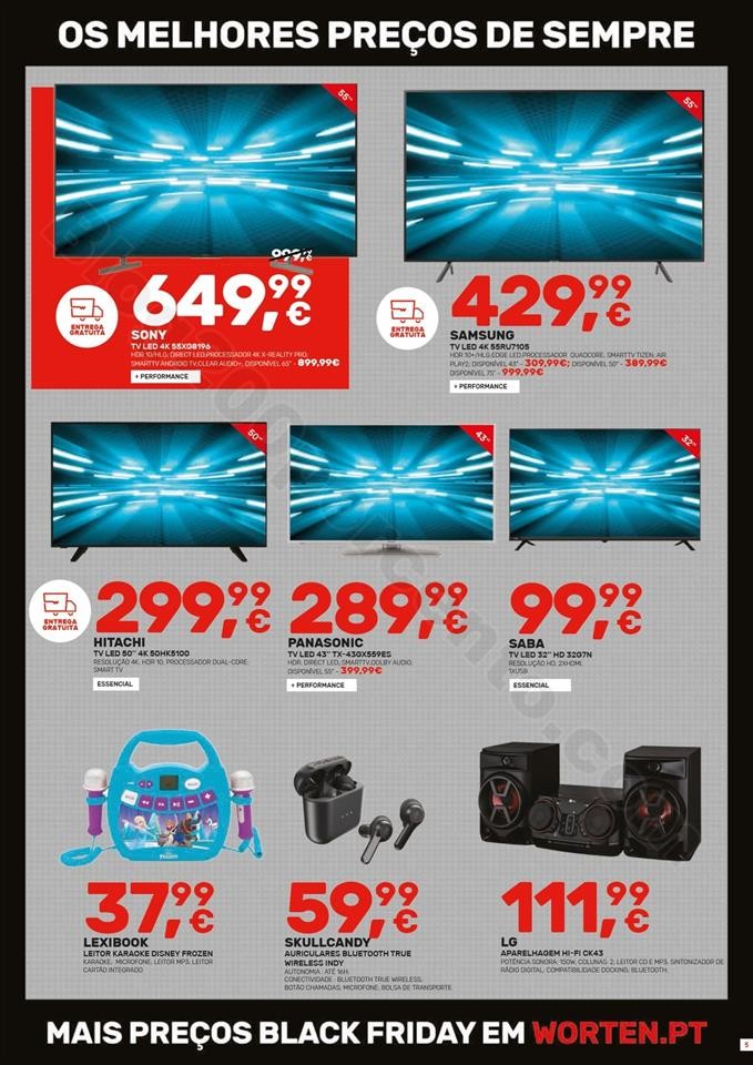 Antevisão Folheto WORTEN Mega Black Friday Promo