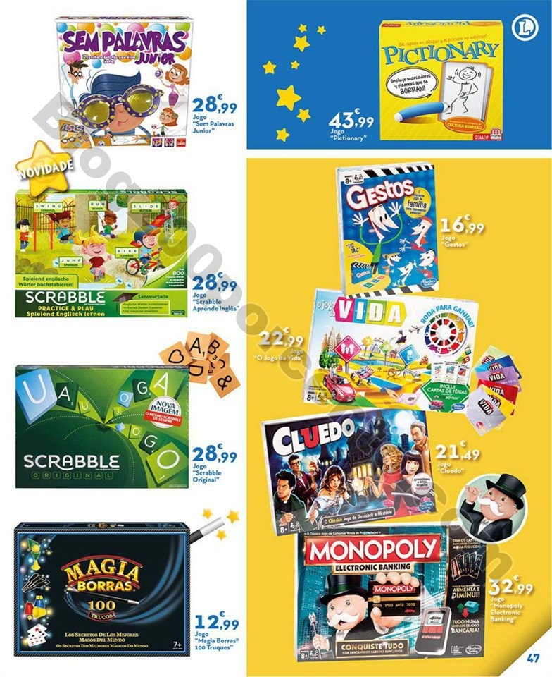 Antevisão Folheto E-LECLERC Brinquedos natal prom