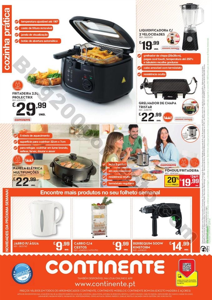 Antevisão Folheto CONTINENTE Bazarão 8 a 14 jane