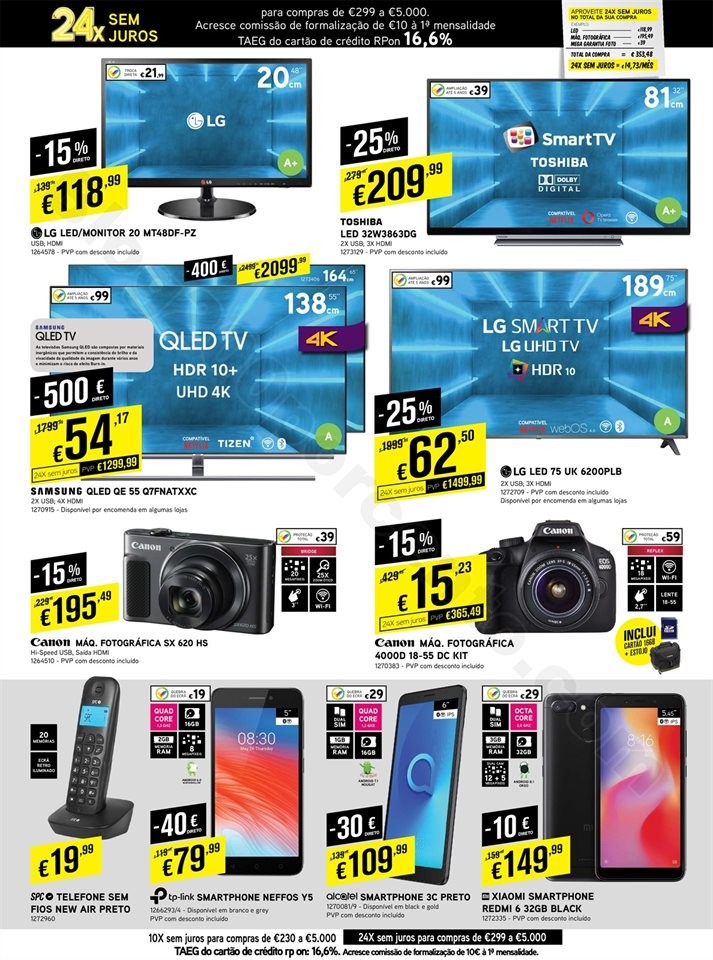 Antevisão Folheto RADIO POPULAR Promoções de 22