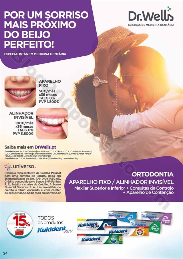 Antevisão Folheto WELLS Verão Promoções de 18 