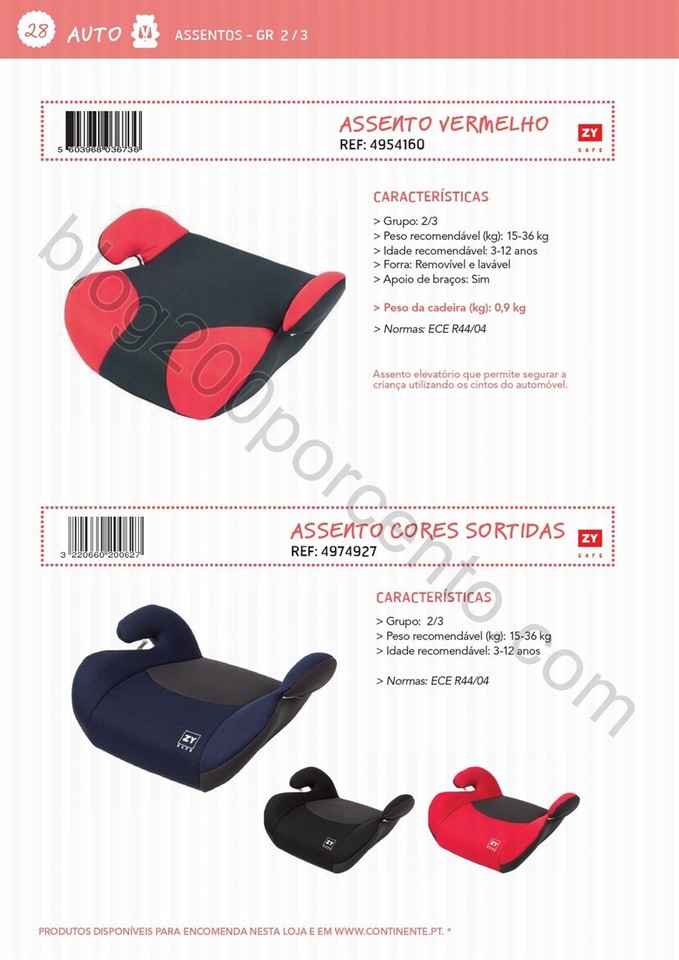 Catálogo técnico puericultura CONTINENTE Promoç