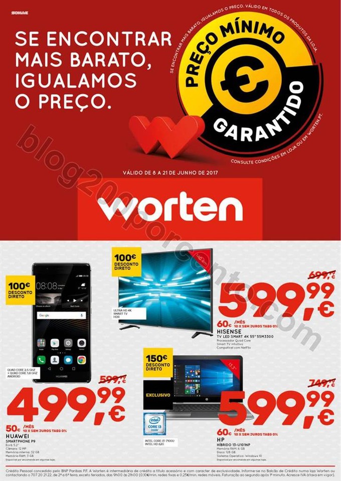 Antevisão Folheto WORTEN Promoções de 8 a 21 ju
