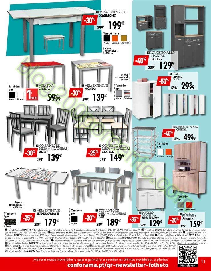 Antevisão Folheto CONFORAMA Promoções de 31 mar